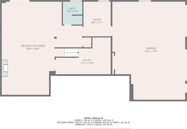 4613 SE Atchison Rd, Lathrop, MO 64465 - property floor plan