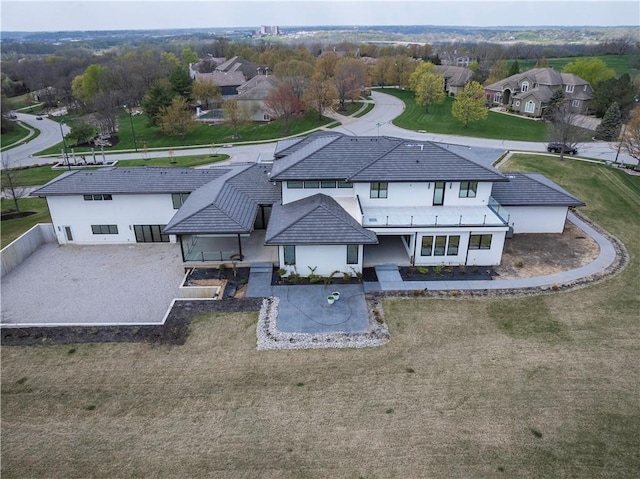 3331 S Saddle Ridge Ct, Independence, MO 64057 - aerial perspective of suburban area