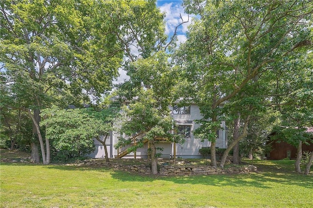 21614 W 72nd St, Shawnee, KS 66218 - view of grassy yard