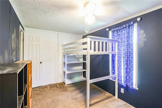 614 SW T Hwy, Holden, MO 64040 - unfurnished bedroom with carpet floors and a textured ceiling