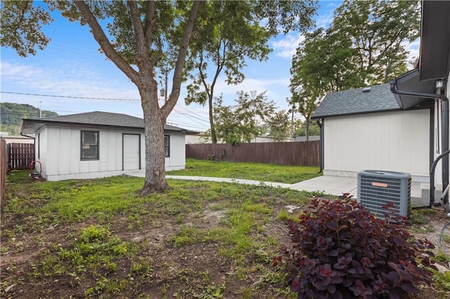 1709 Marty Ave, Kansas City, KS 66103 - view of yard with central air condition unit