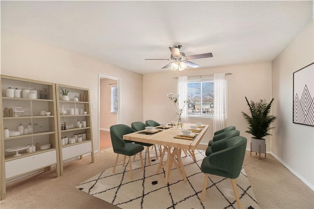 8564 W 85th St, Overland Park, KS 66212 - home office with carpet flooring and a ceiling fan