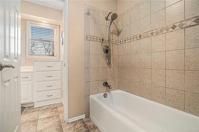 8564 W 85th St, Overland Park, KS 66212 - bathroom with baseboards and shower / washtub combination