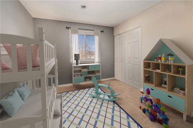 8564 W 85th St, Overland Park, KS 66212 - carpeted bedroom with a closet and baseboards
