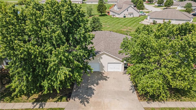 214 NW Parker Dr, Grain Valley, MO 64029 - aerial view of residential area