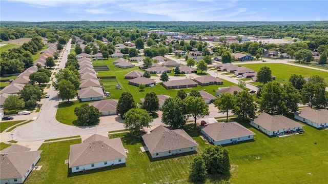 214 NW Parker Dr, Grain Valley, MO 64029 - aerial perspective of suburban area