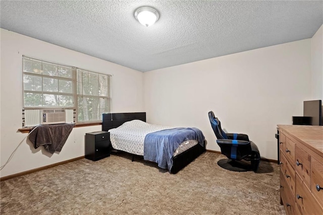 446 Hithergreen Dr, Lansing, KS 66043 - carpeted bedroom with a textured ceiling and baseboards