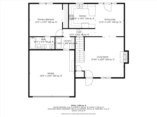 446 Hithergreen Dr, Lansing, KS 66043 - view of floor plan / room layout