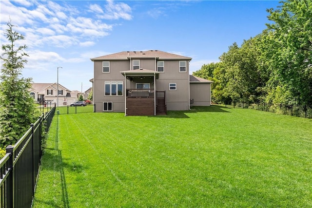 19714 W 197th Ct, Spring Hill, KS 66083 - back of property with stairs and a deck