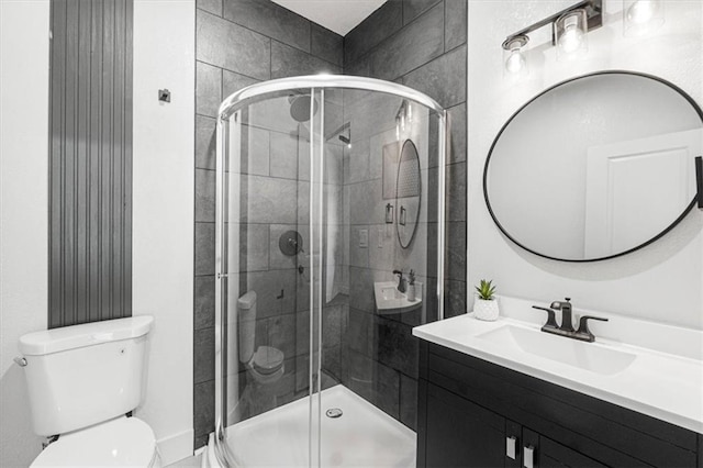 1115 S Leslie St, Independence, MO 64050 - full bathroom with vanity and a shower stall