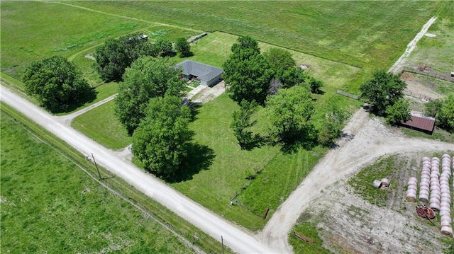 739 SW 700th Rd, Holden, MO 64040 - aerial overview of property's location with rural landscape