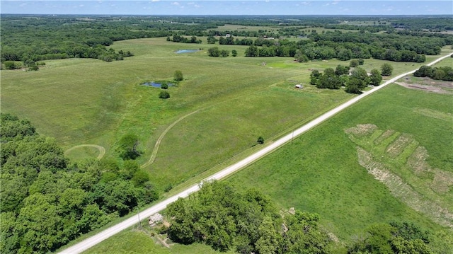 739 SW 700th Rd, Holden, MO 64040 - aerial view of property and surrounding area featuring rural landscape