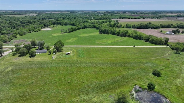 739 SW 700th Rd, Holden, MO 64040 - aerial overview of property's location with rural landscape