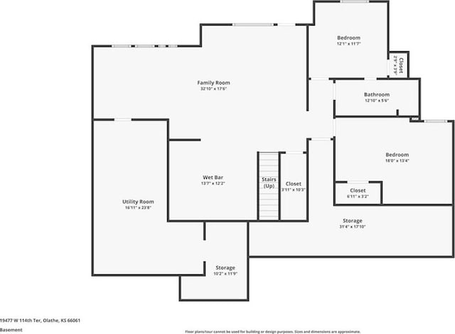 19477 W 114th Ter, Olathe, KS 66061 - view of property floor plan