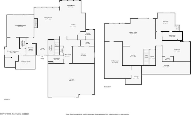 19477 W 114th Ter, Olathe, KS 66061 - view of property floor plan