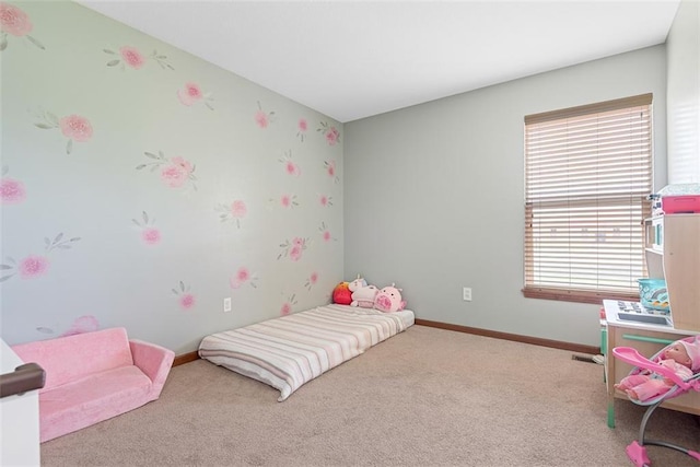 601 W 3rd Ter, Wellsville, KS 66092 - carpeted bedroom with baseboards