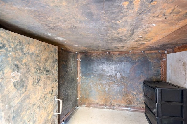 601 W 3rd Ter, Wellsville, KS 66092 - view of unfinished basement