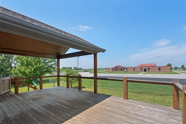 601 W 3rd Ter, Wellsville, KS 66092 - deck with a lawn