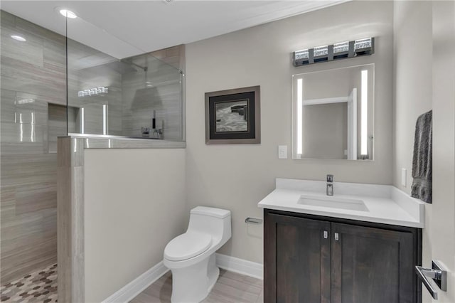 9812 Saddletop St, Lenexa, KS 66227 - full bathroom featuring vanity and walk in shower