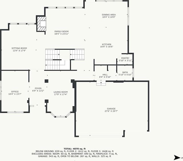 9812 Saddletop St, Lenexa, KS 66227 - view of property floor plan