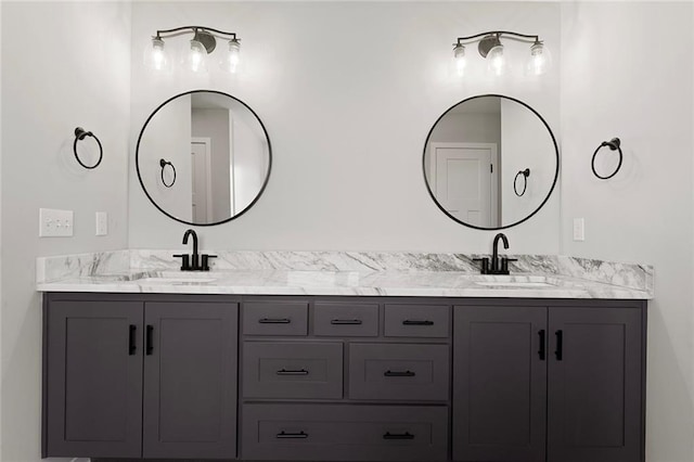 4820 NE 90th Ter, Kansas City, MO 64156 - bathroom with double vanity