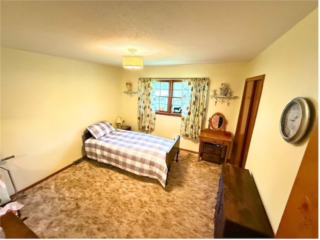513 Brown Circle Dr, Osawatomie, KS 66064 - bedroom with carpet and a textured ceiling