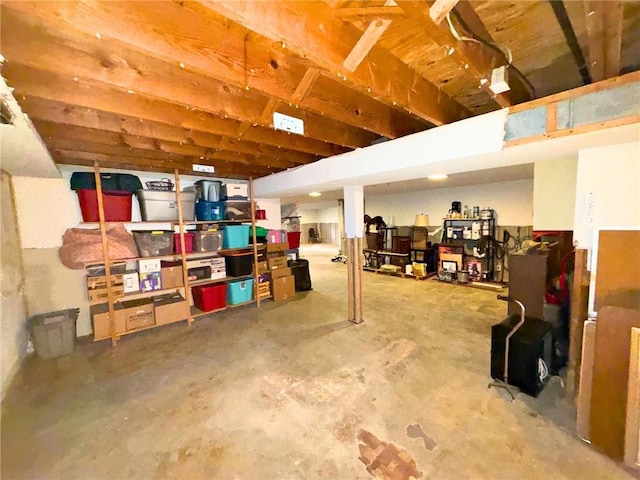513 Brown Circle Dr, Osawatomie, KS 66064 - view of unfinished below grade area