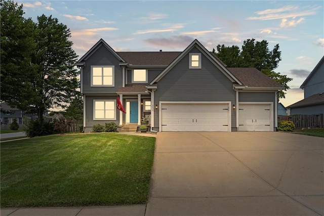 2436 SW Current Ln, Lees Summit, MO 64082 - traditional home with driveway and an attached garage