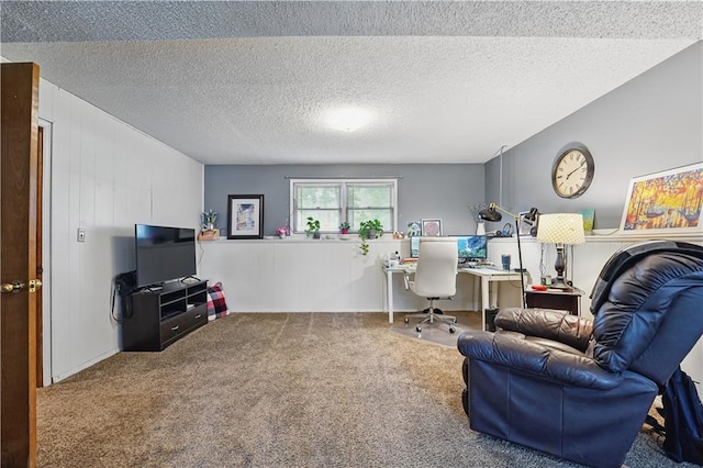 1453 Madison St, Lees Summit, MO 64081 - carpeted office with a textured ceiling