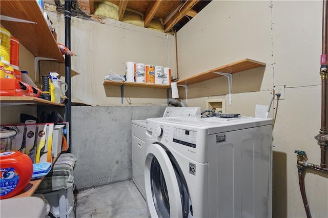 1453 Madison St, Lees Summit, MO 64081 - laundry room featuring washer / dryer