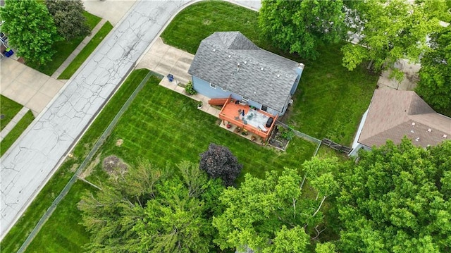 1453 Madison St, Lees Summit, MO 64081 - aerial view of property and surrounding area