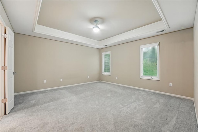 4904 W 162nd St, Overland Park, KS 66085 - carpeted spare room with a raised ceiling, healthy amount of natural light, and baseboards