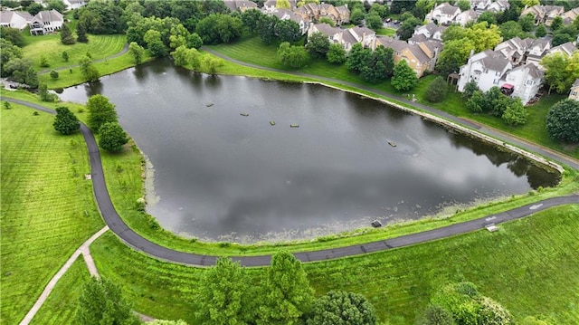 4904 W 162nd St, Overland Park, KS 66085 - aerial view of property's location featuring a nearby body of water and nearby suburban area