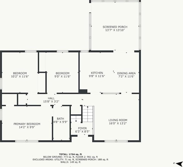 531 S Oak St, Gardner, KS 66030 - floor plan / room layout