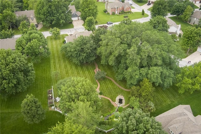 1404 NE Piedmont Dr, Lees Summit, MO 64064 - aerial perspective of suburban area
