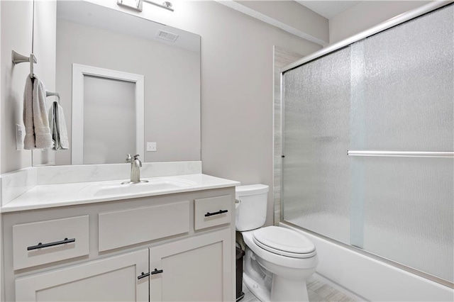 16394 S Loiret St, Olathe, KS 66062 - bathroom with vanity and shower / bath combination with glass door