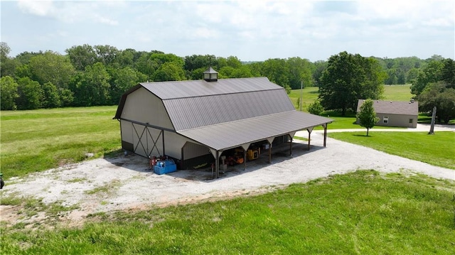 450 Ruth Ewing Rd, Liberty, MO 64068 - view of outdoor structure featuring driveway