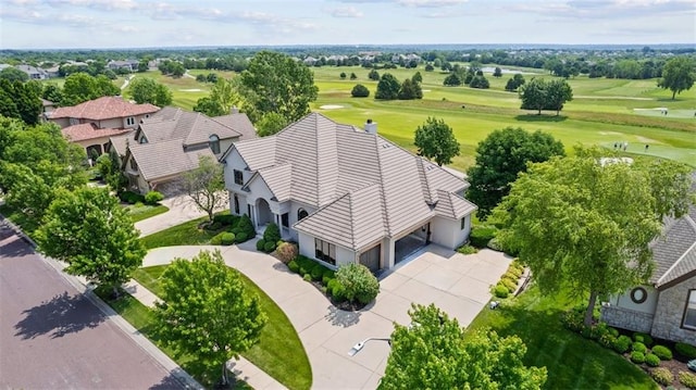 14005 Dearborn St, Overland Park, KS 66223 - view from above of property featuring a local golf course