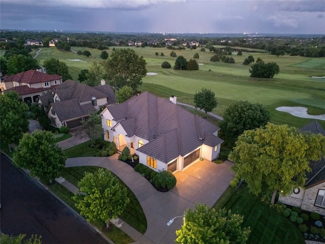 14005 Dearborn St, Overland Park, KS 66223 - aerial view of property and surrounding area featuring a golf course