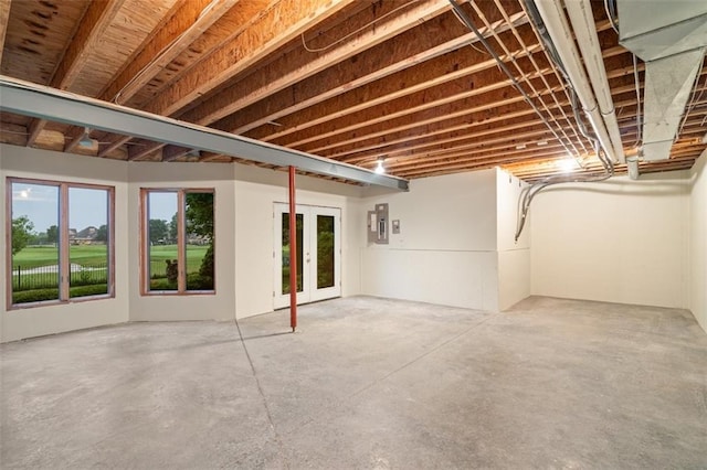 14005 Dearborn St, Overland Park, KS 66223 - below grade area featuring electric panel