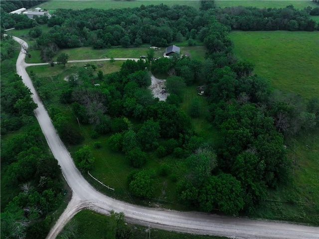 25908 E 317th Ter, Harrisonville, MO 64701 - aerial view of property's location featuring rural landscape