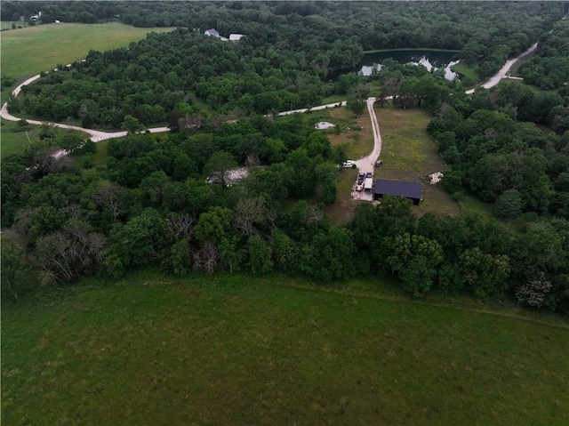 25908 E 317th Ter, Harrisonville, MO 64701 - view of property location with a heavily wooded area