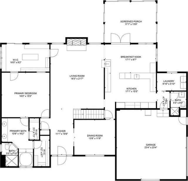 26725 S Bennett Rd, Freeman, MO 64746 - floor plan / room layout