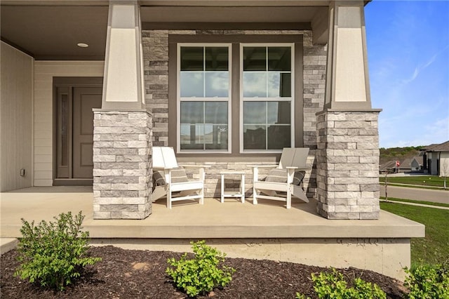 11487 S Cornice St, Olathe, KS 66061 - view of covered porch