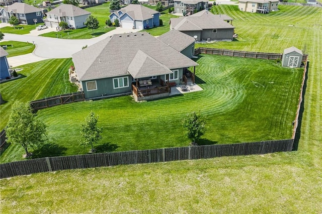 14165 Ashbury Ct, Basehor, KS 66007 - aerial view of residential area