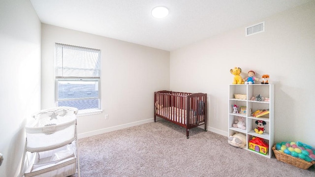 13333 W 180th St, Overland Park, KS 66013 - carpeted bedroom featuring a nursery area and baseboards