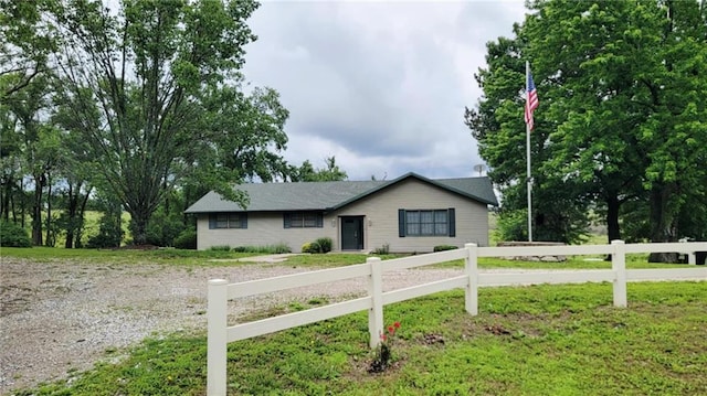 1045 Yale Rd, Mapleton, KS 66754 - view of ranch-style home