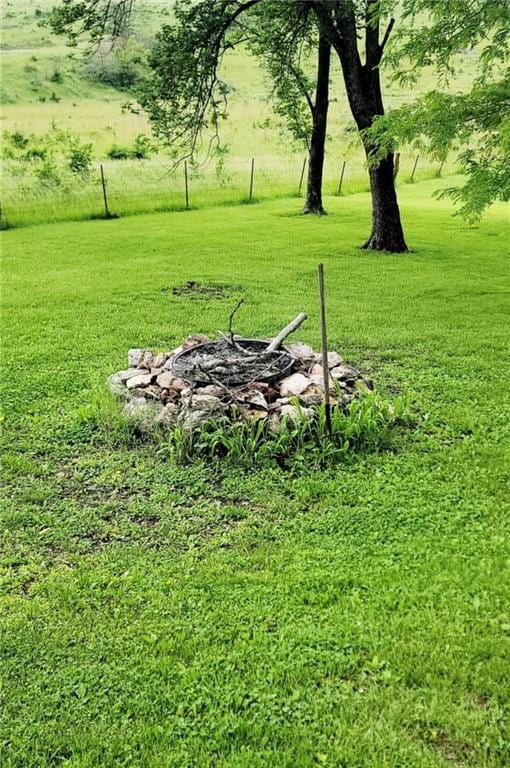 1045 Yale Rd, Mapleton, KS 66754 - view of green lawn