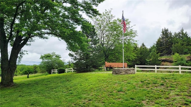 1045 Yale Rd, Mapleton, KS 66754 - view of yard
