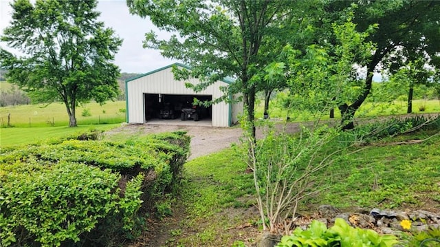 1045 Yale Rd, Mapleton, KS 66754 - view of detached garage